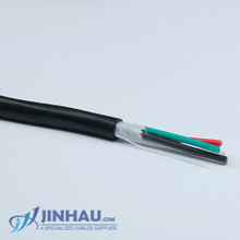 Alarm Cable - Unshielded 8 AWG Stranded Copper 4C with RipCord