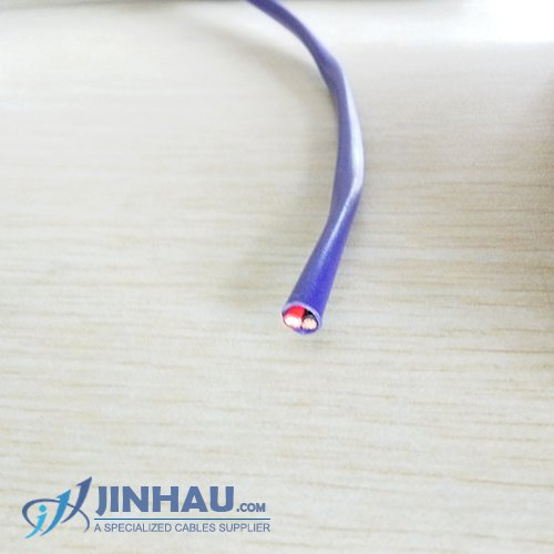 Alarm Cable - Unshielded 16 AWG Stranded Copper 2C Black-Red with RipCord