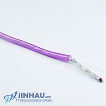 Speaker Cable - Shielded - With Drain wire and ripcord - Transparent