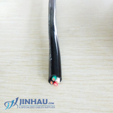 Alarm Cable - Outdoor Unshielded 4C 8 AWG Stranded Copper Black PE